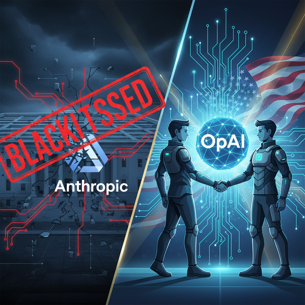 Pentagon Blacklists Anthropic Over AI Safety Clash as OpenAI Secures ...